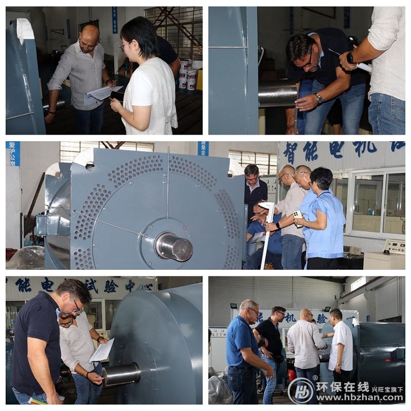 德國客戶專程到訪永發(fā)機(jī)電，國產(chǎn)節(jié)能高效電機(jī)加快走向海外