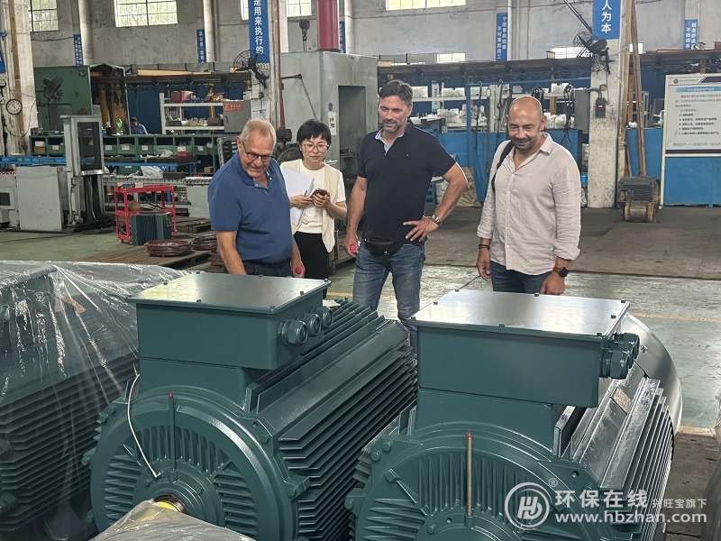 德國客戶專程到訪永發(fā)機(jī)電，國產(chǎn)節(jié)能高效電機(jī)加快走向海外