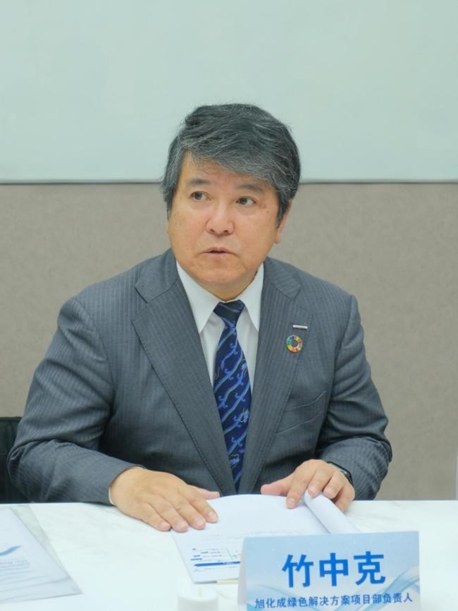 對話旭化成綠色解決方案項目部負責人竹中克：深化本土合作、搶占綠氫先機